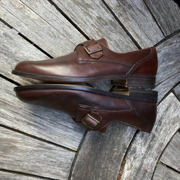 bally monk strap brown 9.5 B main image 11